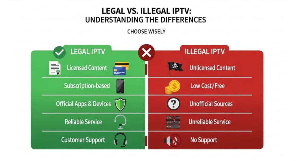 is iptv legal